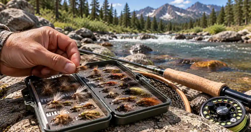 brown trout fishing flies
