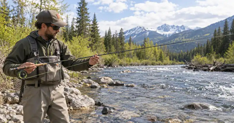 fly fish pole