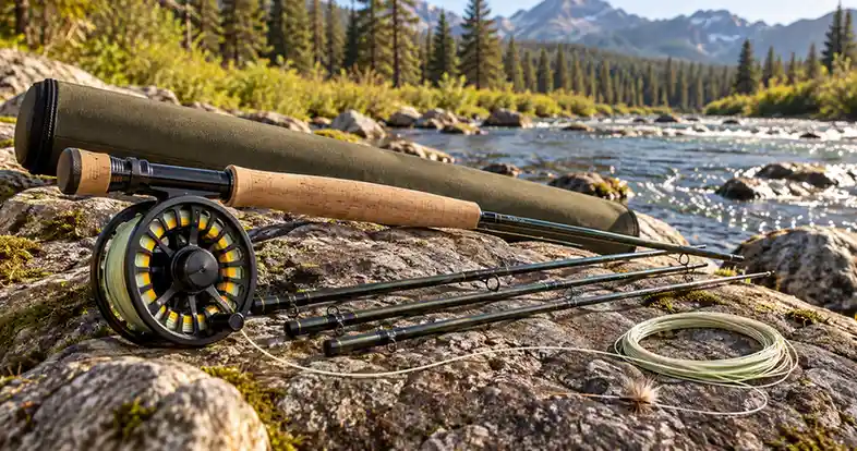 Fly Fishing Rod and Reel Combo
