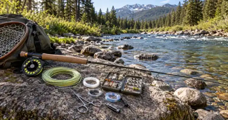 fly fishing setup for trout