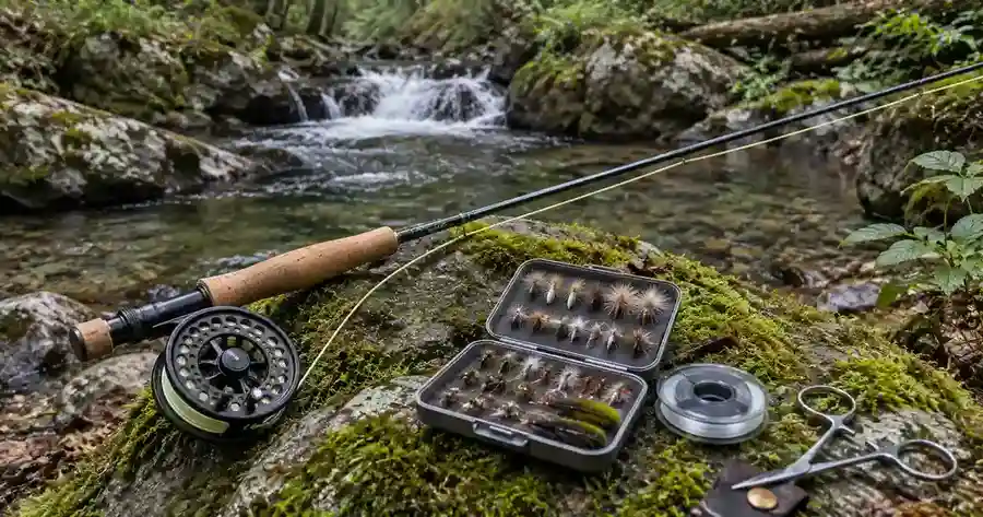 fly fishing for brook trout